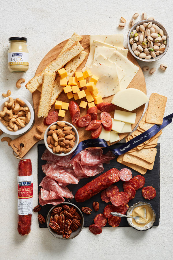 Italian Meat and Cheese Gift Basket DeLallo