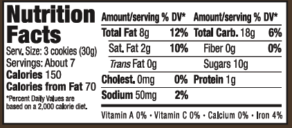 Cookie Crush Cinnamon Pecan Meltaway