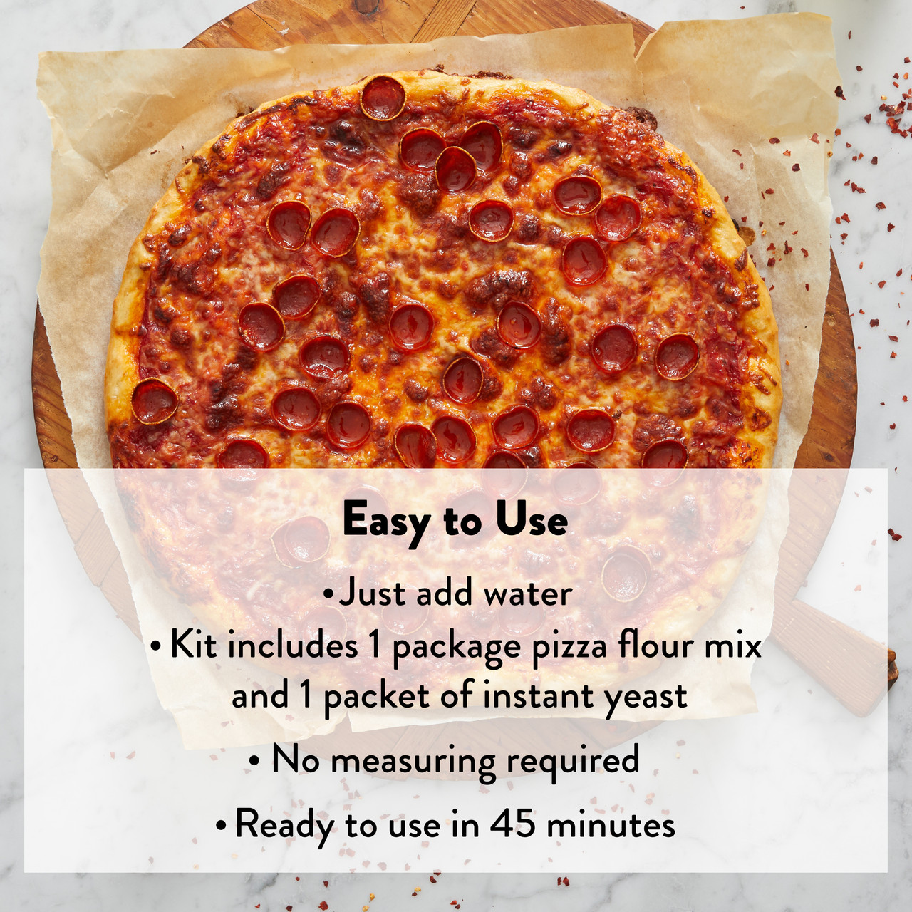 Pizza Dough Mix DeLallo