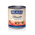 Front view of our can of Tomato Sauce.