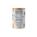 Back image of our can of Large Pitted Olives. Back image of our can of Large Pitted Olives.