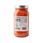 Back image of our jar of Vodka Sauce.
