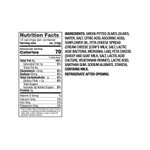 Nutrition Facts and Ingredients Feta Stuffed Greek Olives