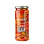 Product image of sliced hot peppers in a jar