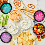 DeLallo dips party spread. DeLallo dips party spread.