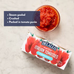 Product facts for DeLallo Crushed Tomatoes 2-pack Product facts for DeLallo Crushed Tomatoes 2-pack