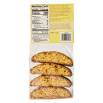 Back view of Lemon Biscotti Semi-Soft