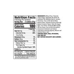 Nutritional Panel of Pistachio Cream Filled Cookies