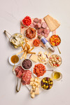 Overview of Italian Charcuterie Board Gift