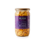 Front view of can of jar of Lupini Beans.
