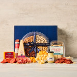 Front view of Italian Meat and Cheese Gift Basket
