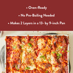 Product info for Organic Whole Wheat Lasagna