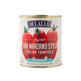 Front image of our can of San Marzano Style Crushed Tomatoes.