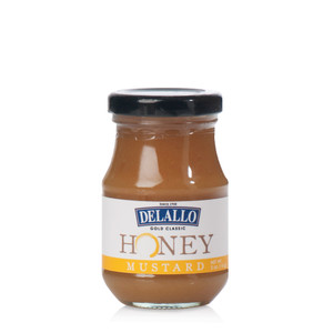 Front image of our jar of Honey Mustard.