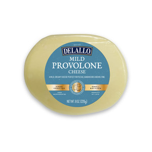 A front view of our Provolone Cheese.