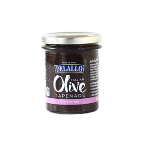 Image of the front of our jar of Black Olive Tapenade. Image of the front of our jar of Black Olive Tapenade.