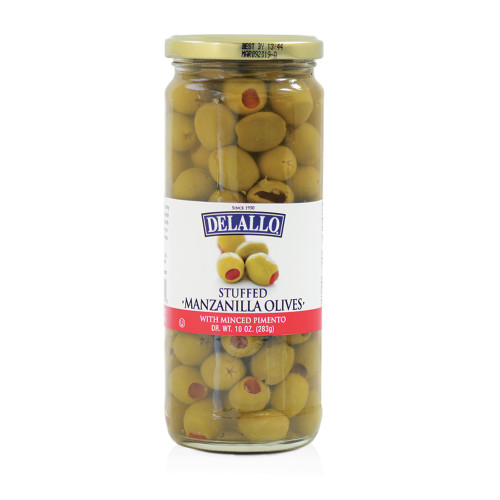 Image of front of Stuffed Manzanilla Olives oz.