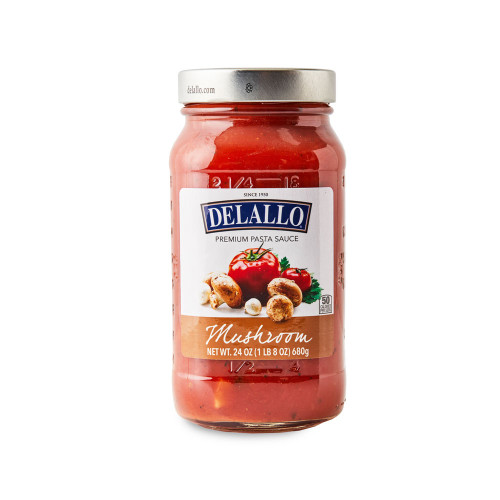 Front image of our jar of Spaghetti Sauce with Mushrooms. Front image of our jar of Spaghetti Sauce with Mushrooms.