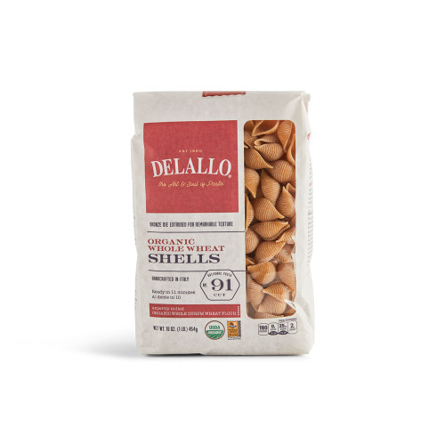 Product image of whole wheat pasta shells