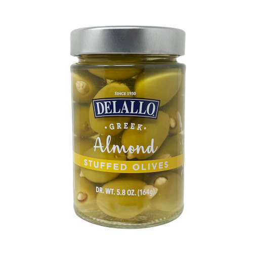 Product image of almond stuffed olives front