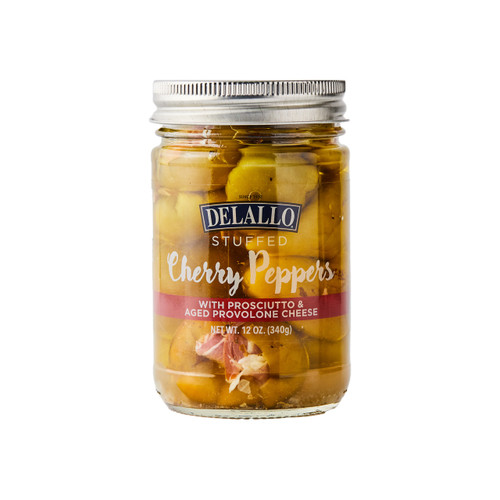 DeLallo Stuffed Cherry Peppers in a jar