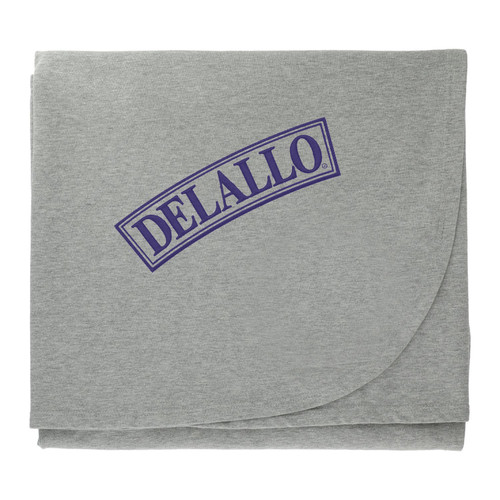 Grey Blanket with Logo in Corner