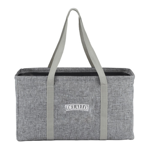Grey Tote with white logo
