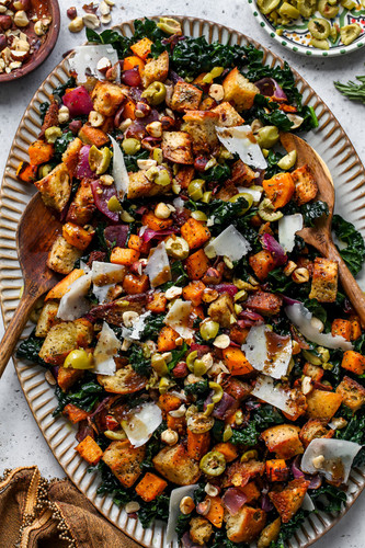Autumn Panzanella Salad