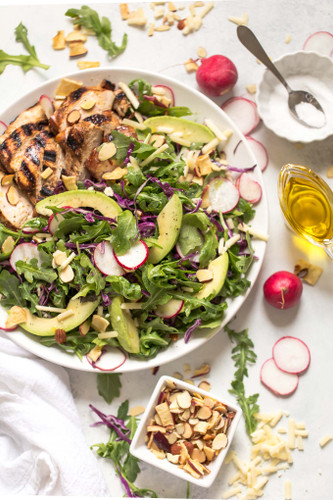 Balsamic Chicken Salad with Apples and White Cheddar Balsamic Chicken Salad with Apples and White Cheddar