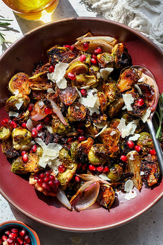 Balsamic-Fig Glazed Brussels Sprouts Balsamic-Fig Glazed Brussels Sprouts