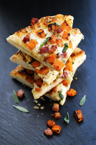 Butternut Squash Pizza with Pancetta & Sage