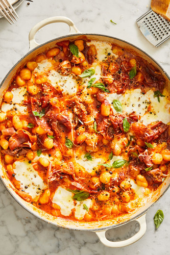 Cheesy Mini Gnocchi Skillet