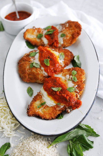 Chicken And Veal Parmesan Delallo