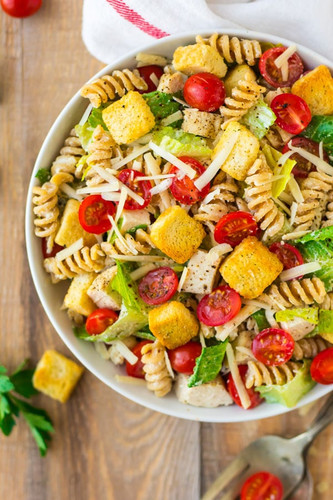 Chicken Caesar Pasta Salad Chicken Caesar Pasta Salad