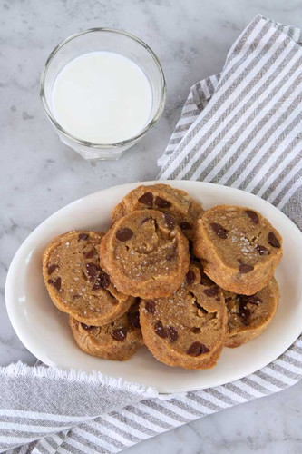 Chocolate Espresso Shortbread Cookies