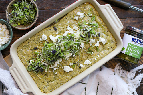 Pesto Baked Eggs Pesto Baked Eggs