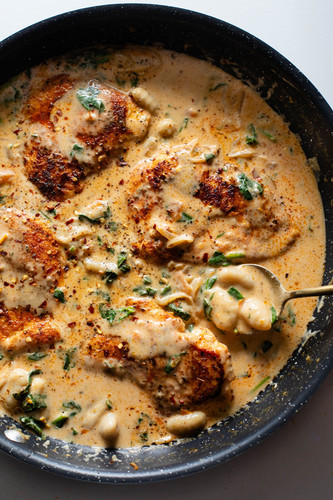 Creamy Chicken and Gnocchi With Sun Dried Tomatoes