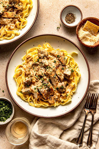 Chicken Marsala Fettuccine Chicken Marsala Fettuccine