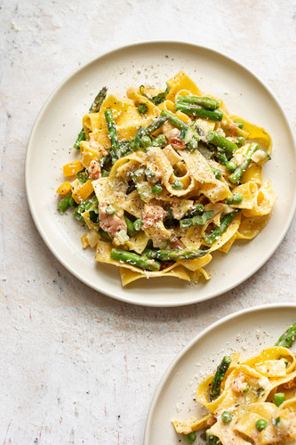 Creamy Pasta Primavera