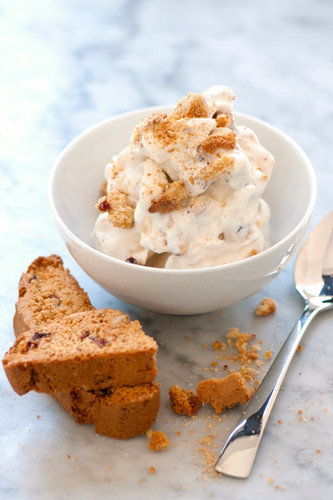 Crispy Biscotti Ice Cream Topping