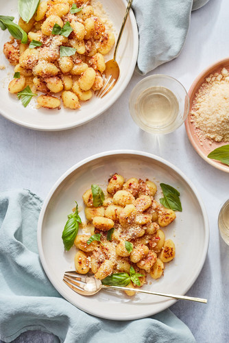 Crispy Cheesy Gnocchi