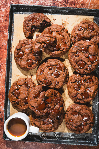 Double Espresso Chocolate Chip Cookies Double Espresso Chocolate Chip Cookies