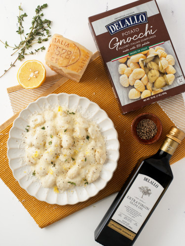Lemon Parmesan Gnocchi