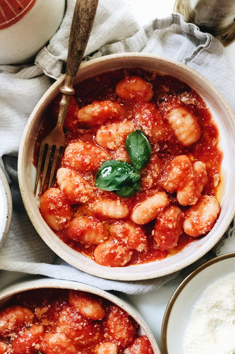 Gnocchi with Fresh Tomato Sauce