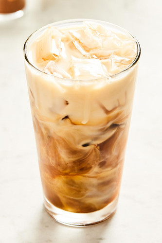 Iced Shaken Espresso Latte with Oat Milk