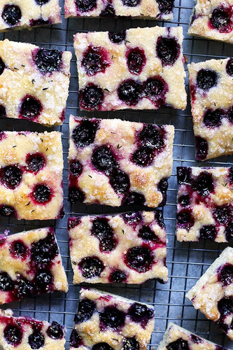 Italian Blueberry Focaccia