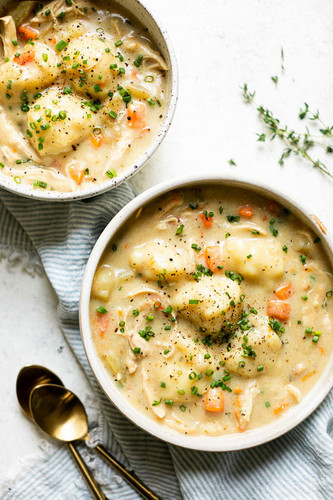 Italian Chicken & Dumplings