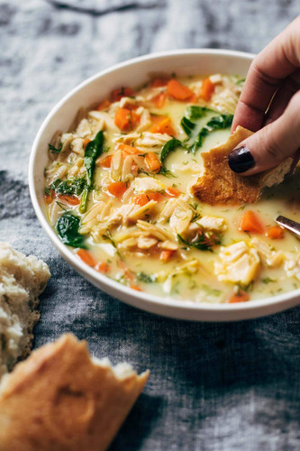 Lemon Chicken Soup with Orzo Lemon Chicken Soup with Orzo