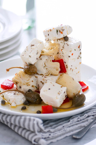 Lemony Artichoke & Feta Antipasto