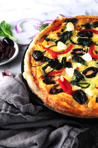 Mediterranean Quiche